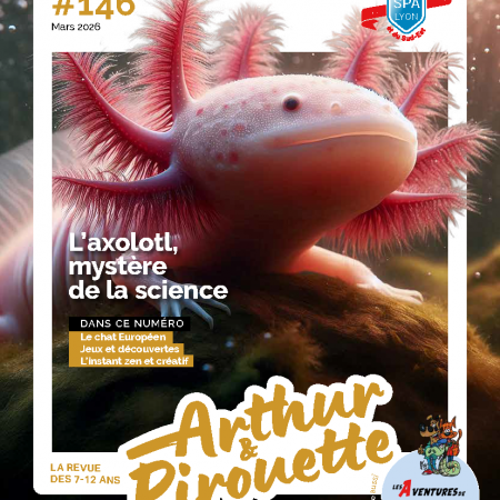 Couverture du magazine Arthur et Pirouette numéro 146 de mars 2026