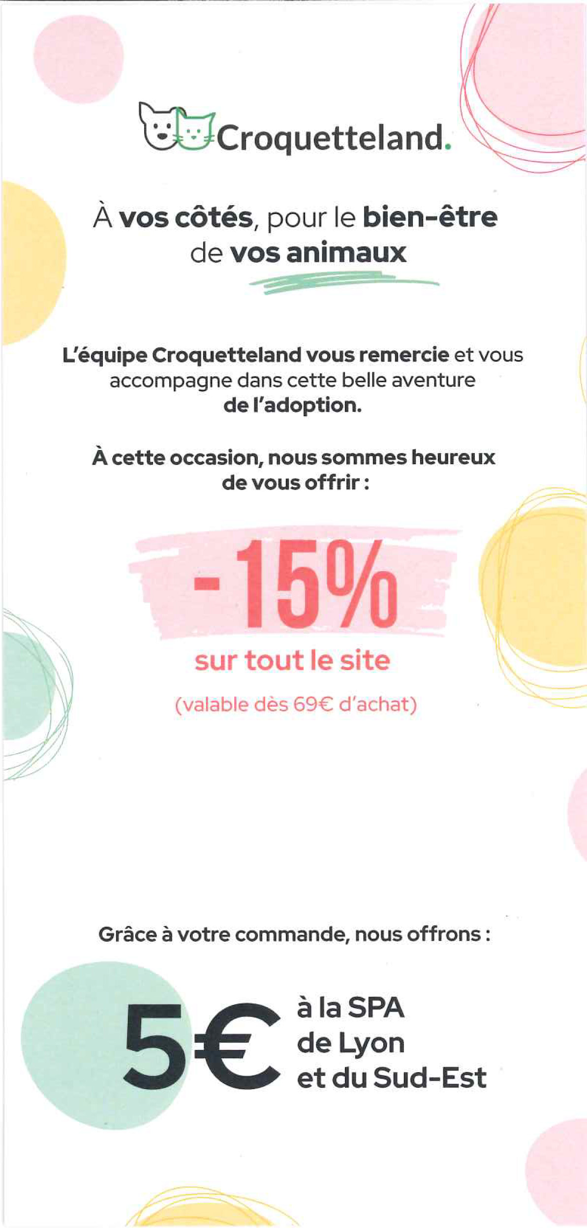 Opération solidaire Croquetteland SPA de Lyon et du SudEst