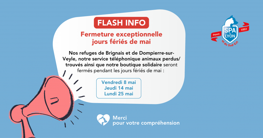 Fermeture mai 2026