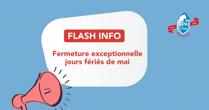 Fermeture jours fériés mai